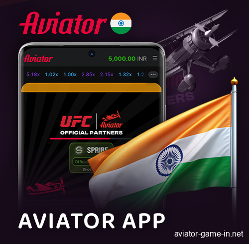 Aviator India app to play via iOS and android